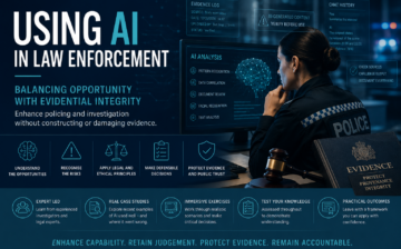 Using AI in Law Enforcement: Opportunity, Risk and Evidential Integrity